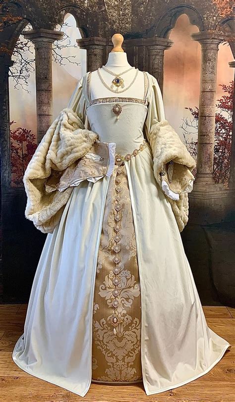 tudor style wedding dresses